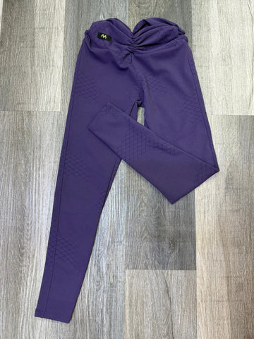 Legging Texturas Rush - Uva Borgoña