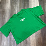 Crop algodón Maxium Fit Mini - Verde loro