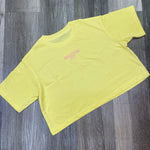 Crop algodón Maxium Mini - Amarillo Maiz