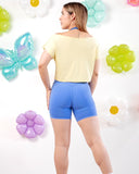 Crop Ojal - Amarillo Pastel