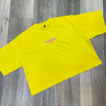 Crop algodón Maxium Mini - Amarilo