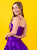 Top Dolce Shine - Morado