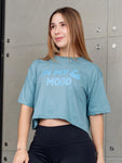 Crop algodón In My mood - Acero