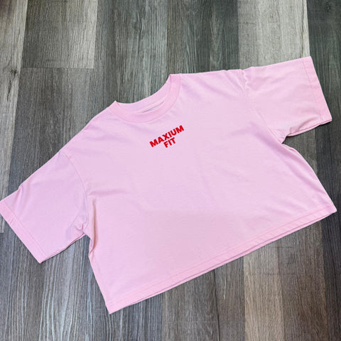 Crop algodón Maxium Fit Mini - Rosado bebe