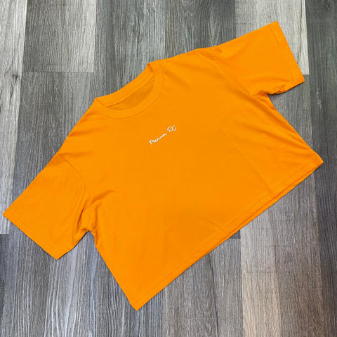 Crop algodón Maxium Fit Mini - Mandarina