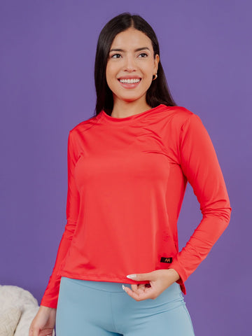 Sudadera Oxford - Rojo Carmin