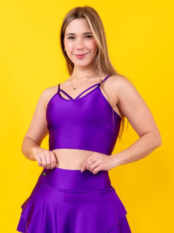 Top Dolce Shine - Morado