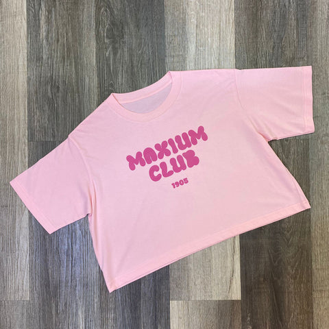 Crop algodón Maxium Club - Rosado
