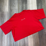 Crop algodón Maxium Fit Mini - Rojo