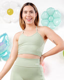 Top Mell - Verde Pastel