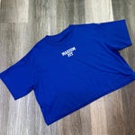 Crop algodón Maxium Fit Mini - Azulino